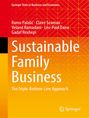 cover image of Sustainable Family Business